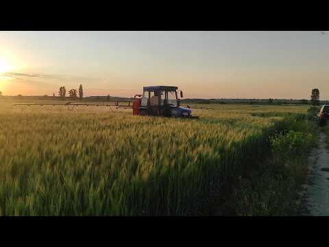 Обприскувач VINMET в роботі